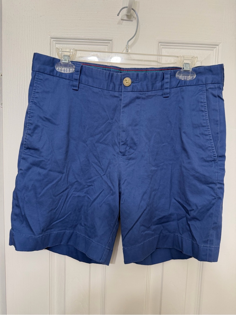 Southern Tide Classic Indigo Flat-Front Shorts